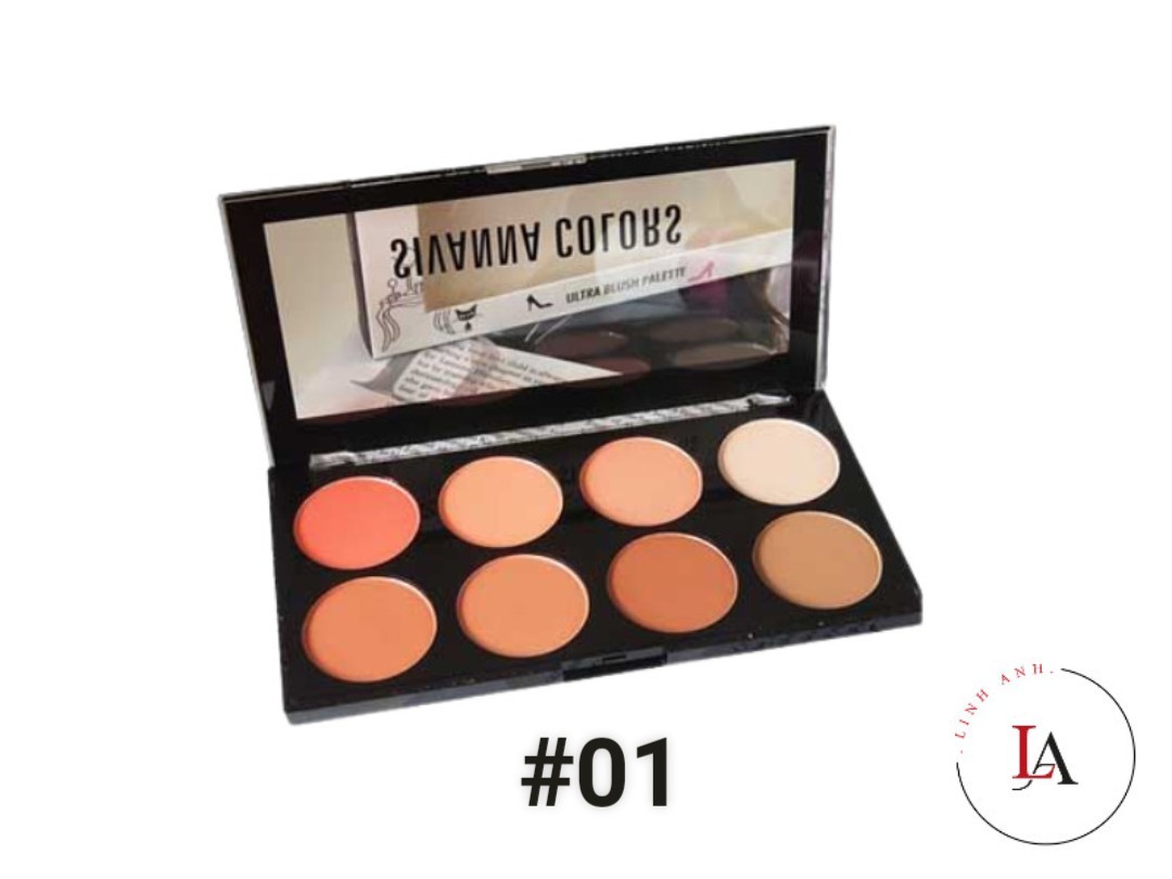Bảng má Sivanna 8 ô Ultra Blush Palette